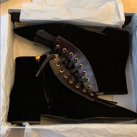 Prada Black Ankle Boots NWT - Picture 2 of 5